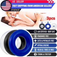 3-9PCS Cock Ring Adjustable Stay Harder Super Strong Penis Rings Sex-Toy for-Men