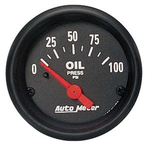 Auto-Meter-2634-Gauge-Oil-Pressure-2-1-16-034-100psi-Electric-Z-Series