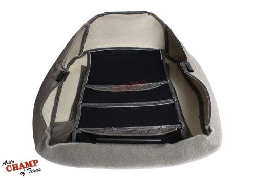 2008-2010 Ford F350 XLT FX4-Driver Side Bottom Replacement Cloth Seat Cover Gray - Bild 10 von 12