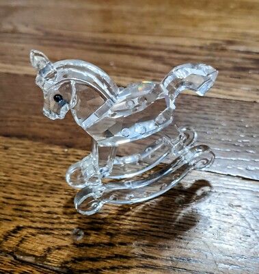 スワロフスキー　Swarovski 馬　made in Austria Swarovski Crystal Rocking-horse 7479 NR 001 With Original Box | eBay