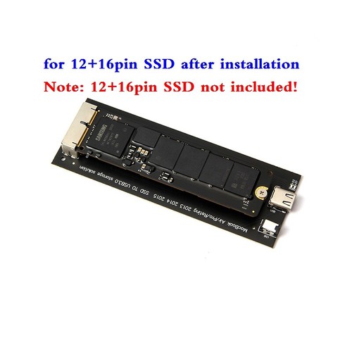 Type-C USB3.0 External SSD Case Enclosure for MacBook Air Pro 2013/14/15/16/17 - Afbeelding 2 van 12