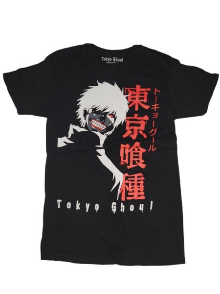 Tokyo Ghoul T Shirt Adult Small Black Red White Size S Anime Funimation