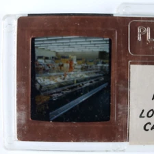 Los Angeles Vons Market Slide 1950s Stereo Realist 3D California Store Art B1752