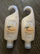 Set of 2 Avon Senses Vanilla Body Care Hydrating Shower Gel Sealed