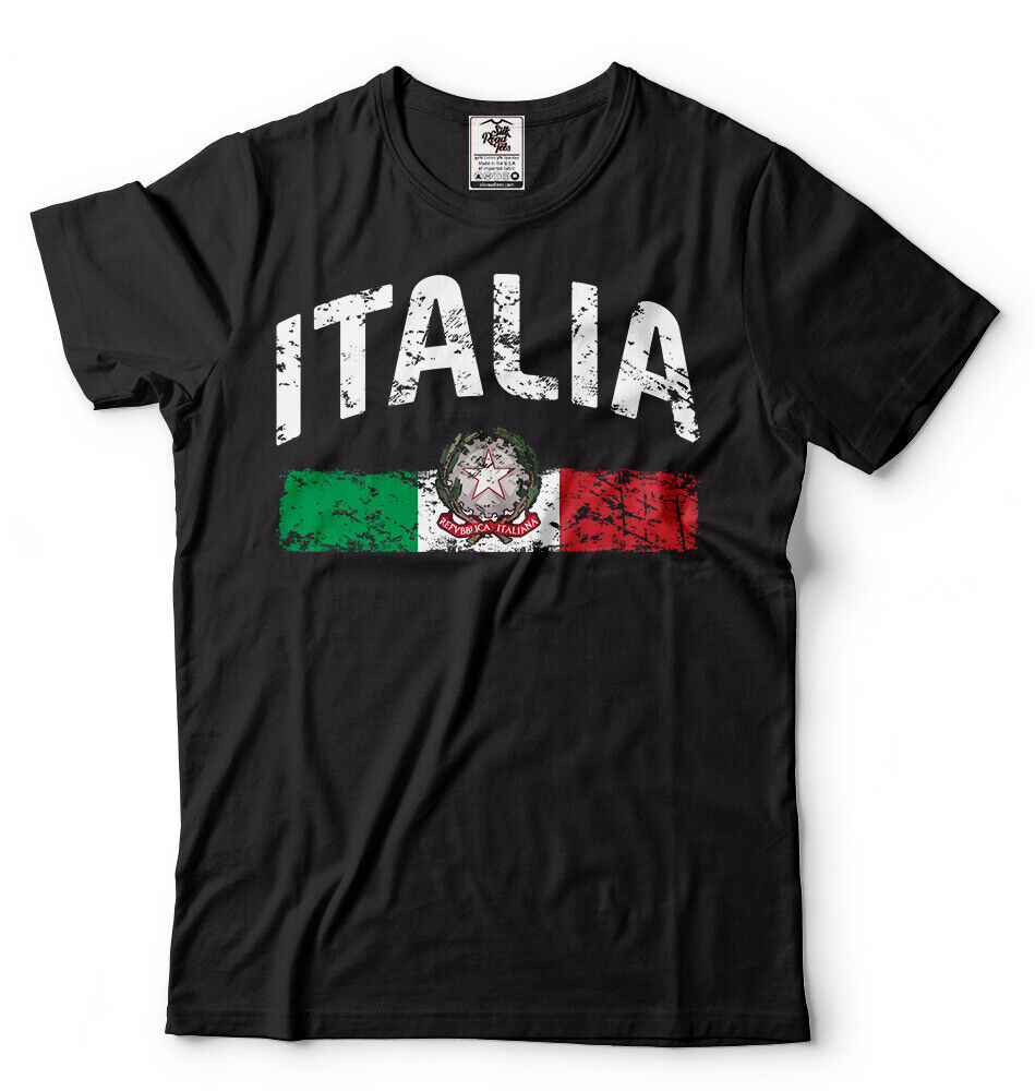 Vintage Italian Flag T-Shirt Italy Italia Gift Vintage Italian Flag T-Shirt Italy Italia Gift