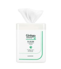 Ginkgo Natural Cleansing Tissue, All-in-Makeup  Moisturizing , Gentle Botani...
