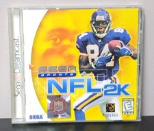 NFL 2K - White Label -Sega Dreamcast - CIB