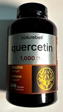 NatureBell Quercetin 1000mg Per Serving / 240 Capsules / Double Strength