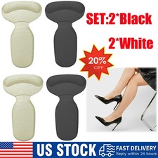 4pcs Heel Grip Pads Anti-Slip Shoe Inserts for Comfort Blister Prevention