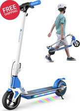 Electric Scooter for Kids Ages 6-14, 200W/150W Foldable Kids Electric Scooter wi