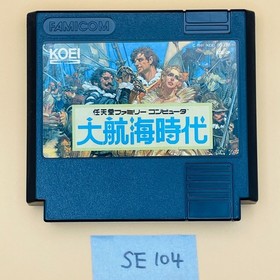 ◇SE104 NES Daikoukai Jidai Nintendo Famicom Japanese Tested Working very Good