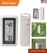Digital Thermometer with Indoor, Outdoor Temperature and Daily High and Lows ...