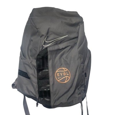 gray and orange nike backpack Nike Gray and Orange EYBL Elite Hoops Athletic Backpack