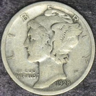 1928-D Mercury Silver Dime - ✪COINGIANTS✪