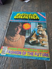 Battlestar Galactica official poster magazine # 2 1978 Fashion of the future!