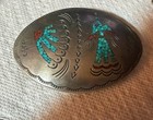 Vintage Southwestern Belt Buckle Marked HB   Very Nice!!! — photo 2