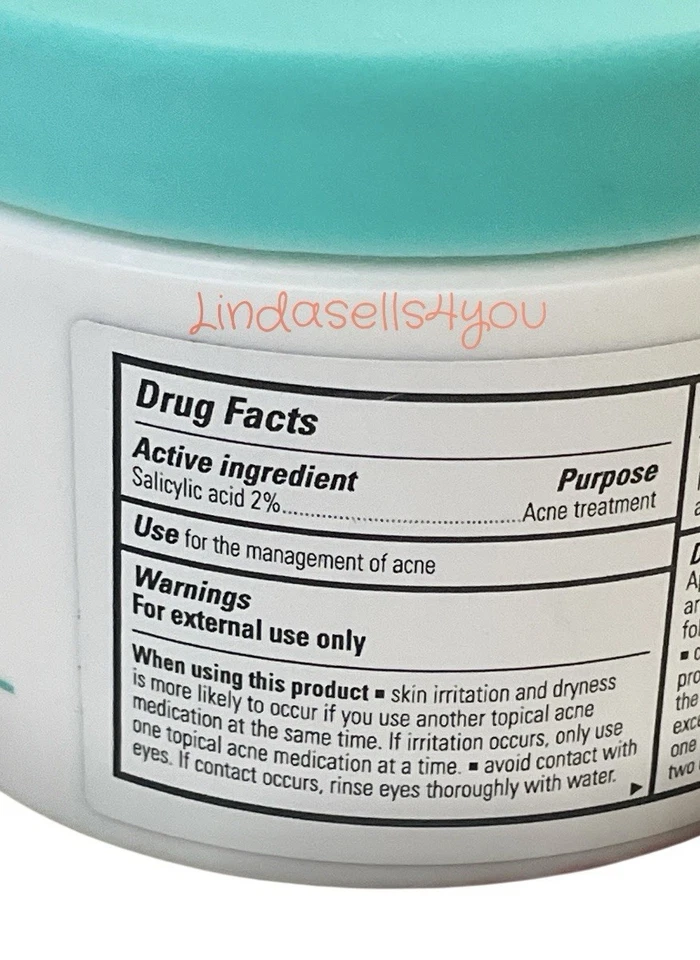 Almohadillas corporales Proactiv Clear Zone 75 almohadillas ácido salicílico medicamento para el acné caducidad 4/26 Foto 2 de 4