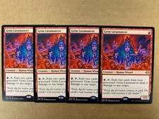 MTG 4x Grim Lavamancer # 126 Dominaria Remastered Magic the Gathering x4 NM