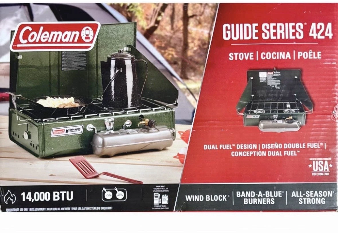 Coleman Dual Fuel Stove 424 for sale | eBay