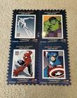 Marvel Decor Super Heroes USPS Jumbo Stamp Images 2007 Hulk, Spiderman, Captain — photo 1