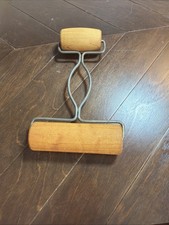 Rodillo para hornear masa de doble cara vintage/herramienta artesanal