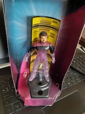 STAR TREK - TRANSPORTER SERIES - COMMANDER RIKER FIGURE - WITH LIGHTS AND SOUND