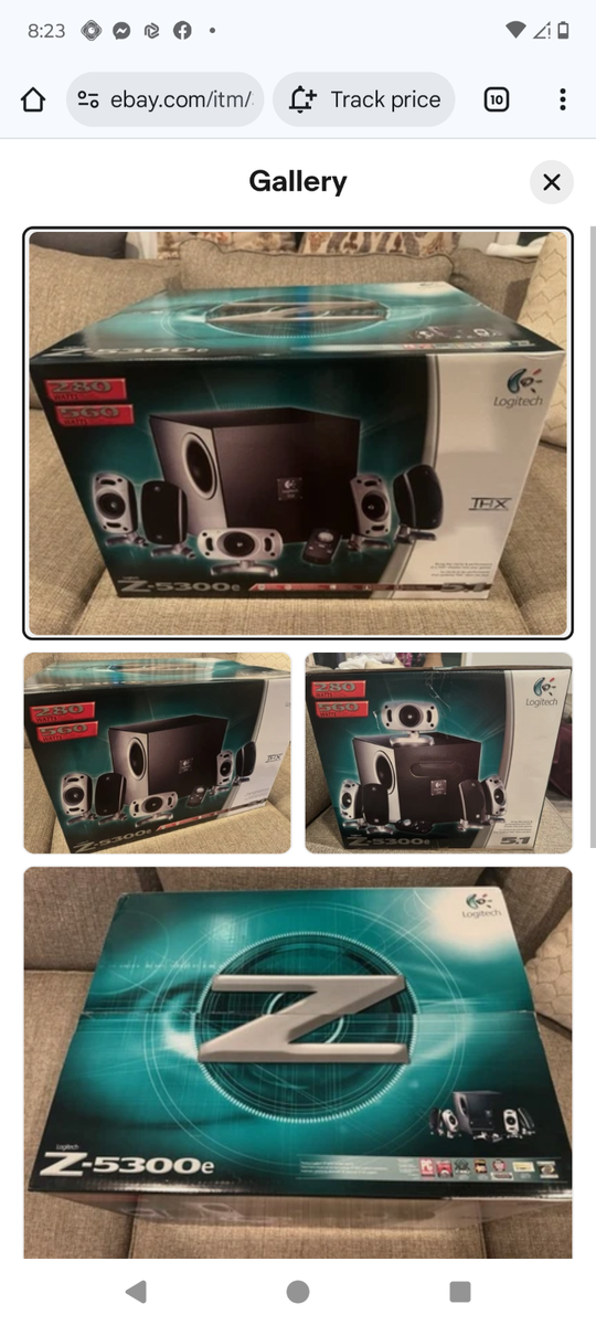 Logitech Z5500 Computer Speakers for sale online | eBay
