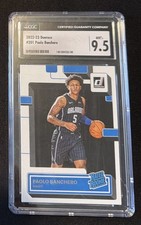 Paolo Banchero 2022 Donruss #201 RC CGC 9.5  Rated Rookie