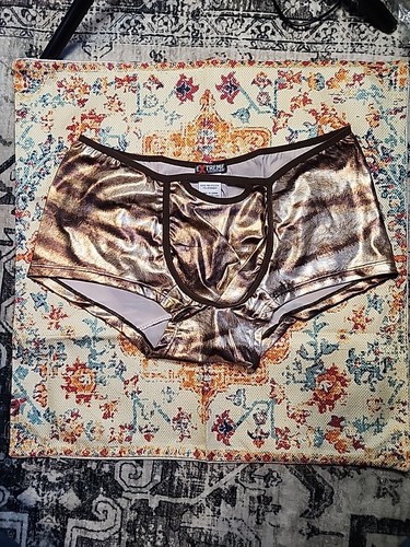 Vintage Undergear AM732 Extreme Tiger Print Trunk Medium Nwt