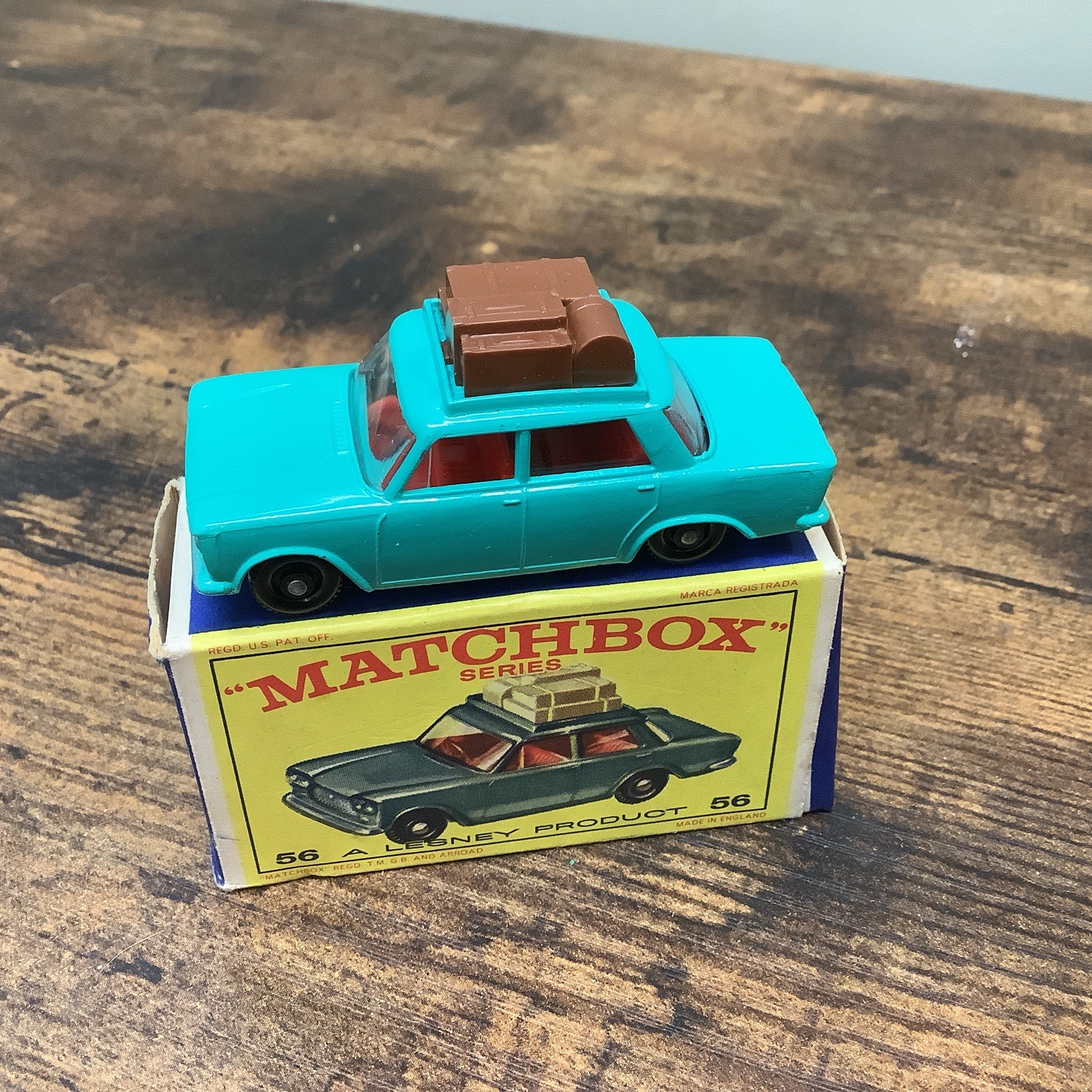 Matchbox 56b, Fiat 1500 - Free Price Guide & Review