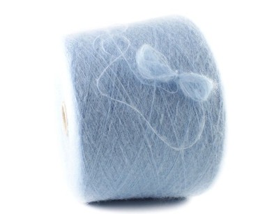 109 /kg 100g Lace Garn SORIANO hellblau 45% Baby Suri Alpaca 25% Merinowolle