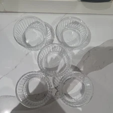 Duralex Oven Chef Glass Ramekins, Set of 5 France hold 1/2 a cup