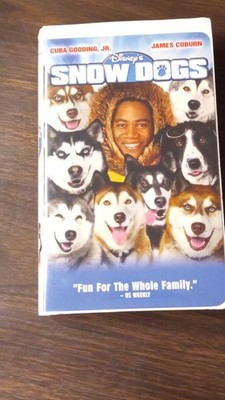 Disney Snow Dogs VHS Full Screen NTSC Starring Cuba Gooding Jr. James Coburn