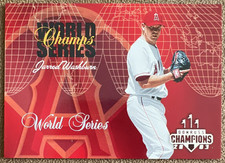 2003 Donruss Champions - World Series Champs Jarrod Washburn #WSC-2 /2002 (SN)