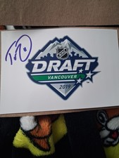 Trevor Zegras Signed Ex Anaheim Ducks Current Philidephia Flyers