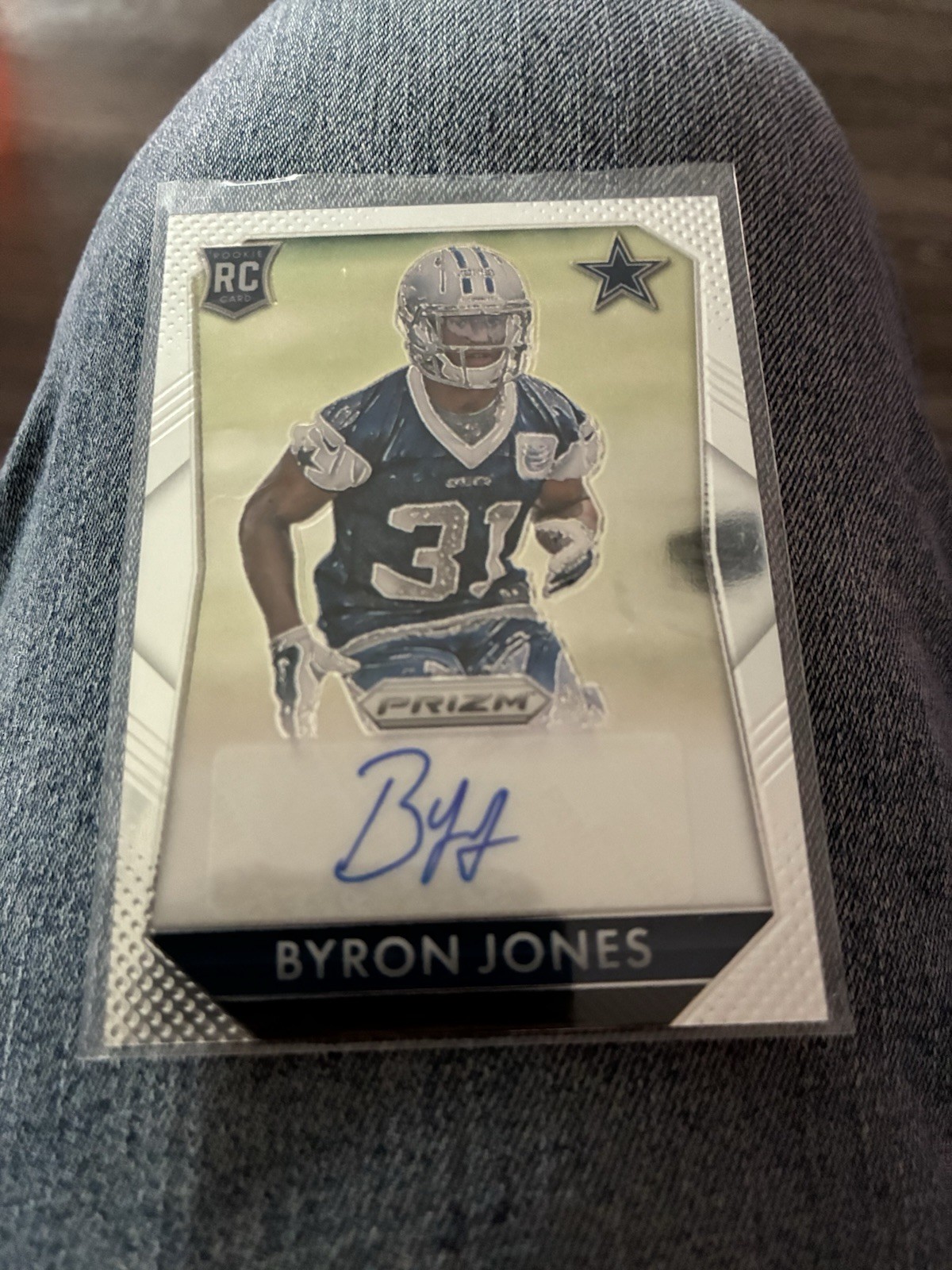 Byron Jones Panini Prizm Rookie Signatures #RSBJ Prizm