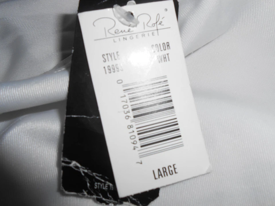 ЖЕНСКИЕ RENE ROFE БЕЛЫЙ BOYSHORT БОЛЬШОЙ НОВЫЙ С ЯРЛЫКАМИ - Изображение 4 из 4