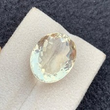 Splendida pietra preziosa citrino taglio fantasia naturale 15,26 ct EBC06