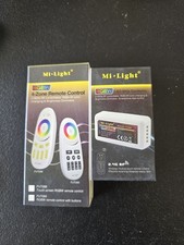 Mmi-light 4-zone 2.4ghz Rf Rgbw Led Strip Controller Wireless Touch Remote Kit