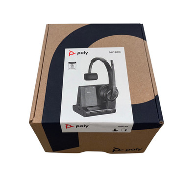 Plantronics Savi W8210 Call center/OfficeMonauralHead-bandWireless