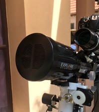 BAHTINOV FOCUSING MASK FOR EXPLORE SCIENTIFIC ED80CF OTA - BLACK