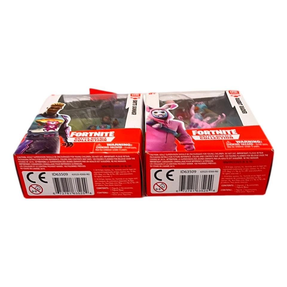 Forte Nite Action Figures Lot 2 Rabbit Raider Brite Gunner Battle Royale New - Imagem 2 de 4