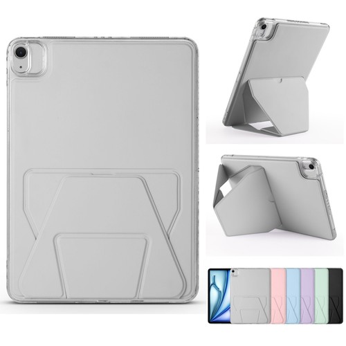 For iPad 11(A16)/Pro 13/Air 11/ Mini 7th Slim Shockproof Case w/ Foldable Stand - Photo 5/19