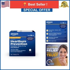 Famotidine 20mg Tablets Maximum Strength Acid Reducer Heartburn Relief 90 Ct