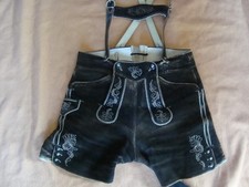 Hirschlederhose Trachtenlederhose Lederhose kurz 