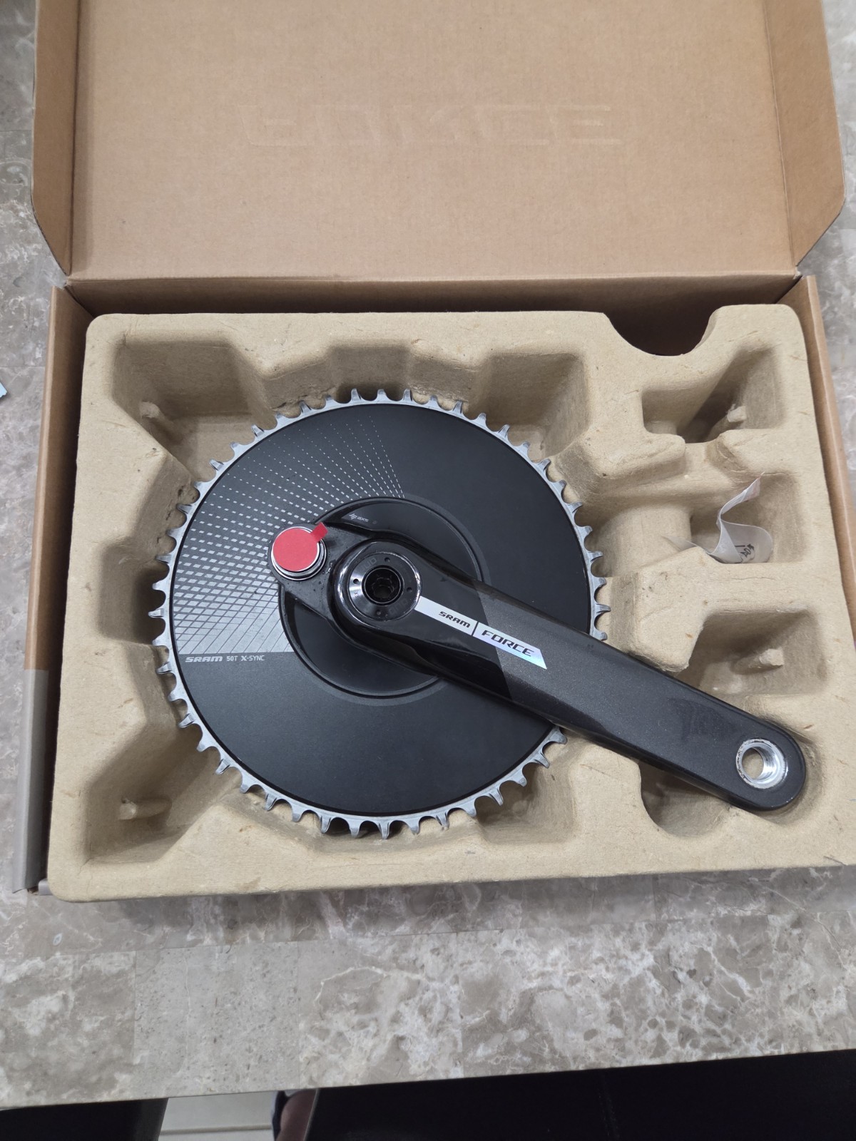 SRAM RED AXS Aero Power Meter 12/13 Chainring W/Force Carbon Crankset 50T 170mm