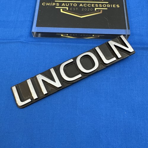 1988-1994 LINCOLN CONTINENTAL GRILLE EMBLEM BADGE NAMEPLATE - Picture 2 of 6