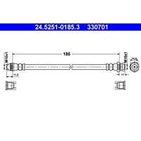Bremsschlauch ATE 24.5251-0185.3 FüR Renault Megane II Grandtour Laguna III