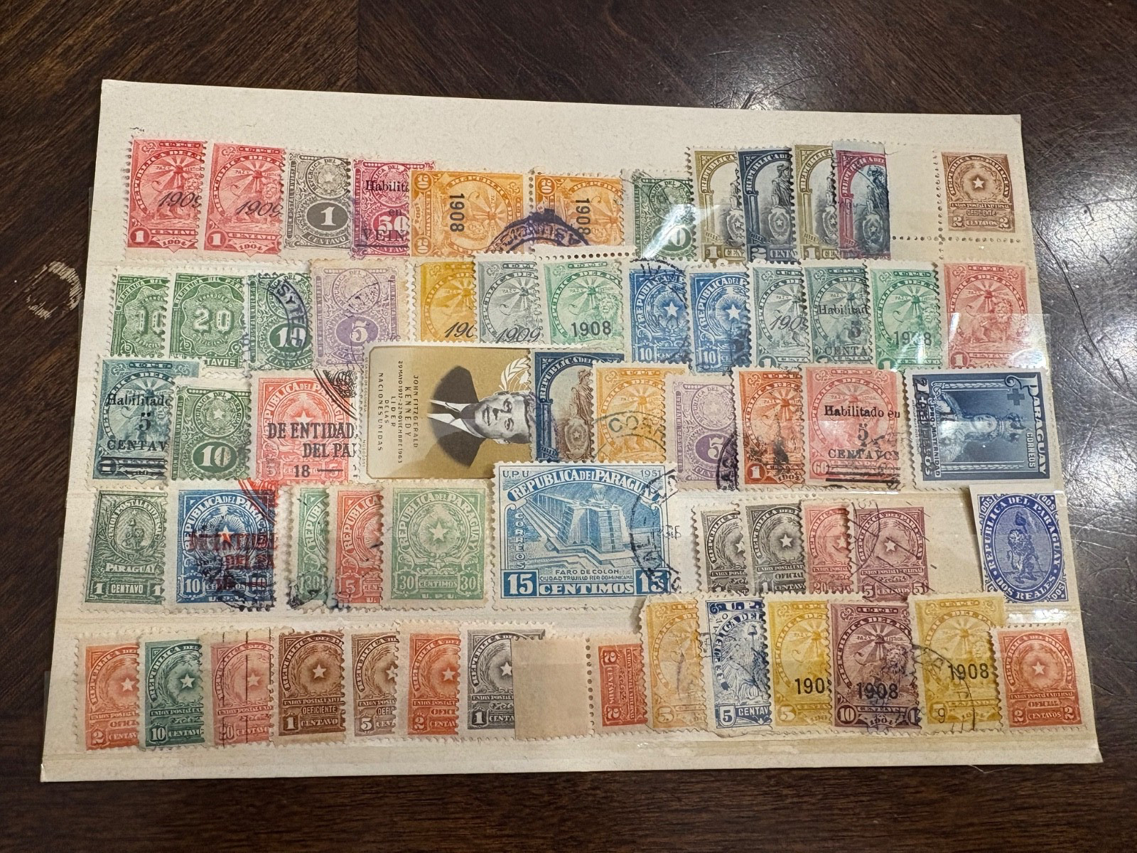 Paraguay Small Group of 60 MH or Used Stamps
