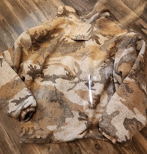 Cabelas Windshear Wool Camo Hunting Jacket, XL Regular - Picture 6 of 11